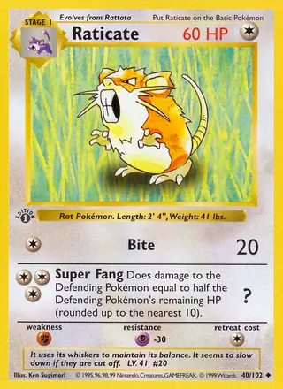 Carta Raticate