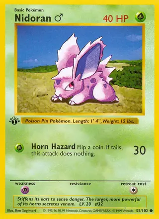 Carta Nidoran♂