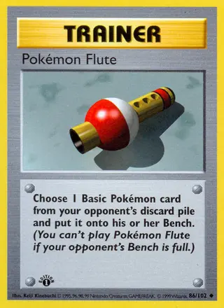 Carta Pokémon Flute