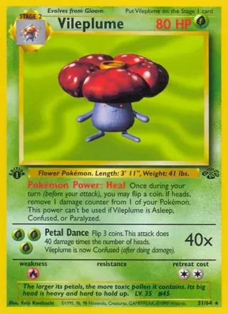 Carta Vileplume