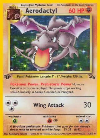 Carta Aerodactyl