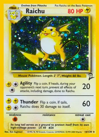Carta Raichu