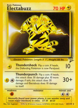 Carta Electabuzz