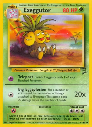Carta Exeggutor