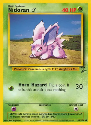 Carta Nidoran♂