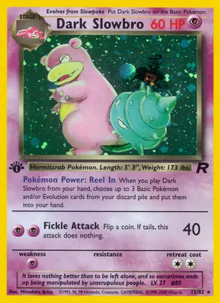 Carta Dark Slowbro