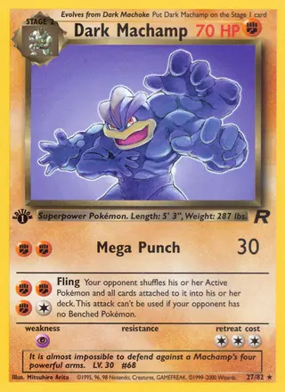 Carta Dark Machamp