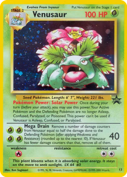 Carta Venusaur