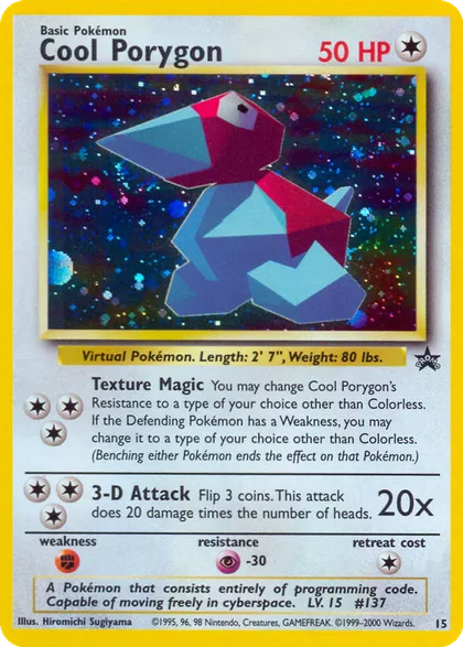 Carta Cool Porygon
