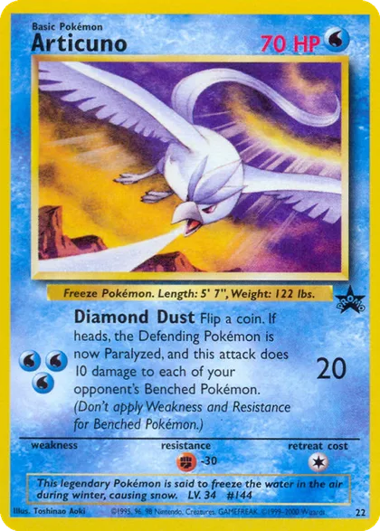 Carta Articuno