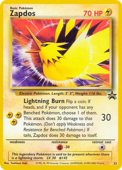 Carta Zapdos