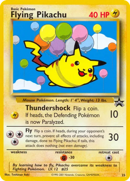 Carta Flying Pikachu