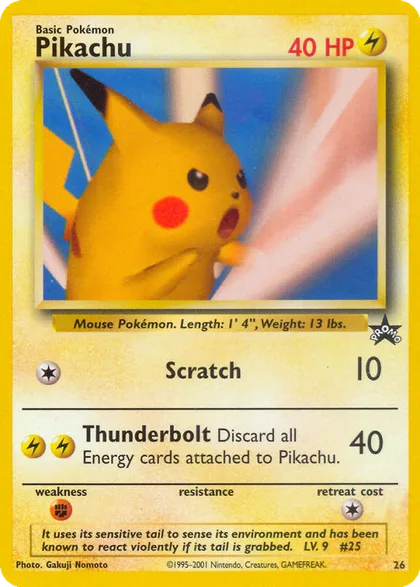 Carta Pikachu
