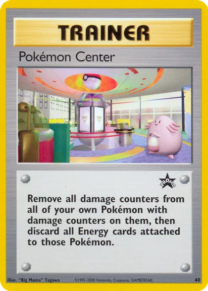 Carta Pokémon Center