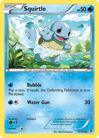 Carta Squirtle