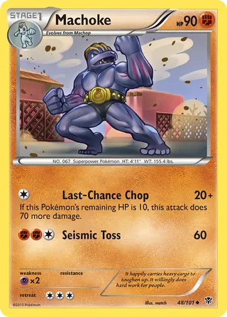 Carta Machoke