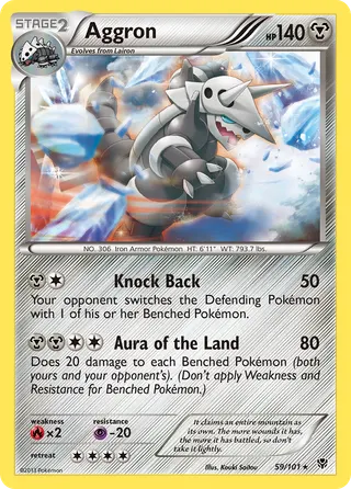 Carta Aggron