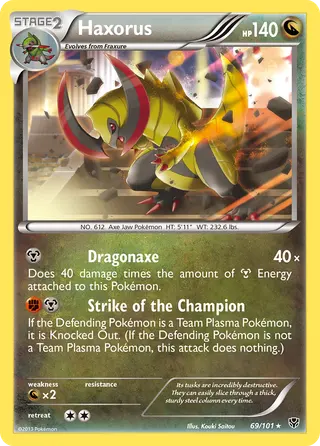 Carta Haxorus