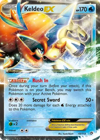 Carta Keldeo-EX
