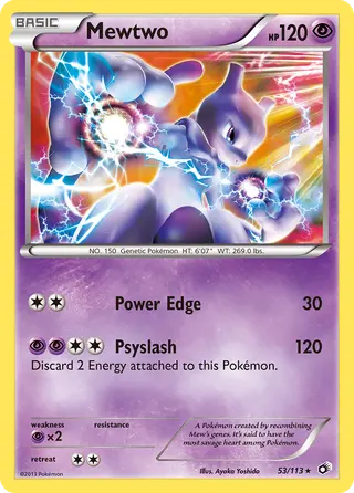 Carta Mewtwo