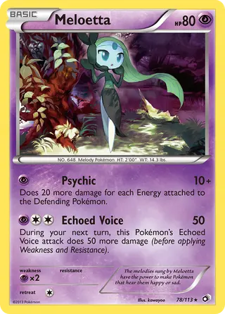 Carta Meloetta