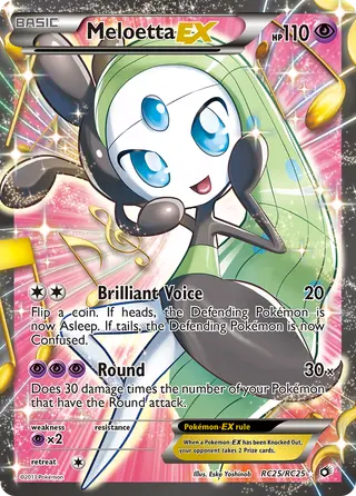 Carta Meloetta-EX