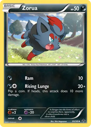 Carta Zorua