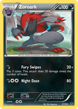 Carta Zoroark