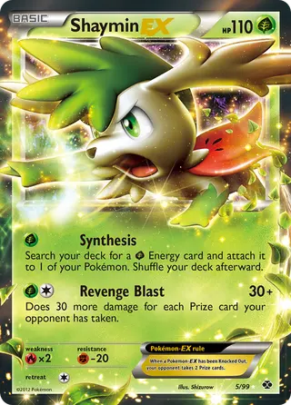 Carta Shaymin-EX