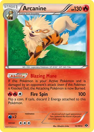 Carta Arcanine