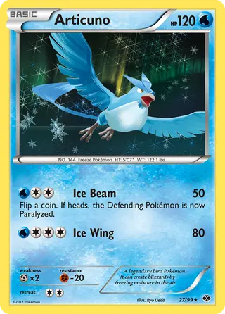 Carta Articuno