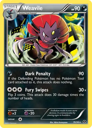 Carta Weavile