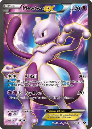 Carta Mewtwo-EX