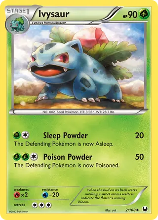 Carta Ivysaur