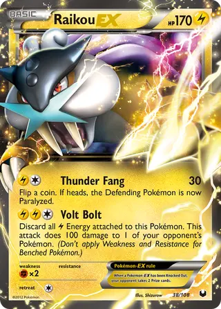Carta Raikou-EX