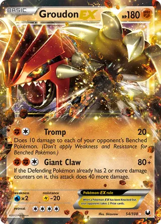 Carta Groudon-EX