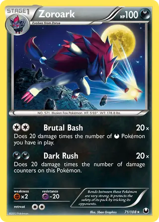Carta Zoroark