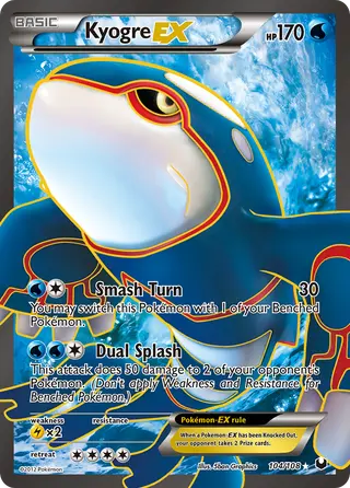 Carta Kyogre-EX