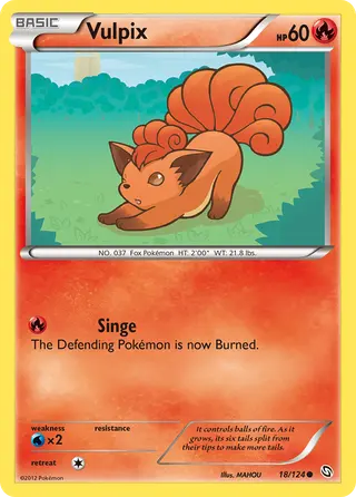 Carta Vulpix