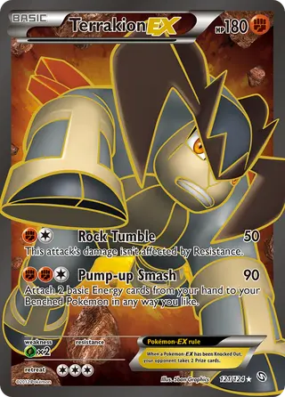 Carta Terrakion-EX