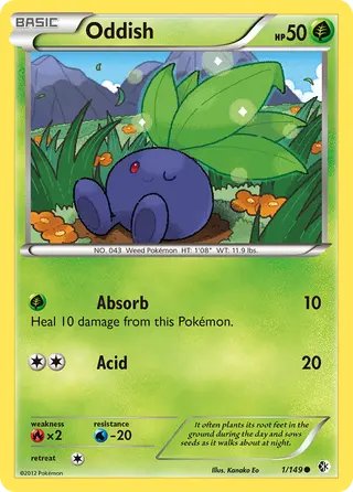 Carta Oddish