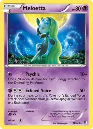 Carta Meloetta
