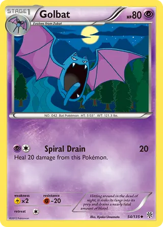 Carta Golbat