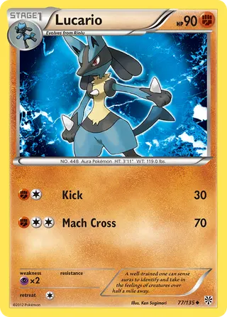 Carta Lucario