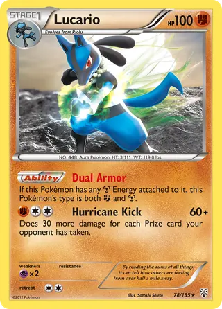 Carta Lucario