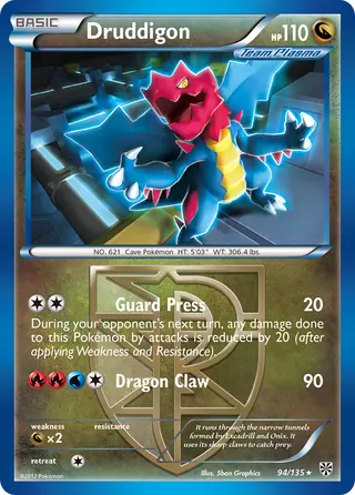 Carta Druddigon