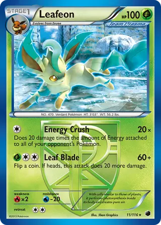 Carta Leafeon