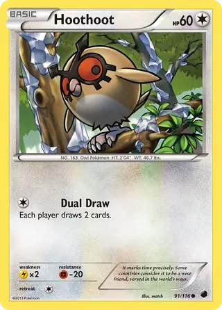 Carta Hoothoot