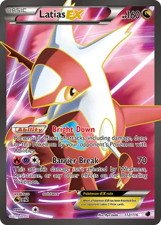 Carta Latias-EX