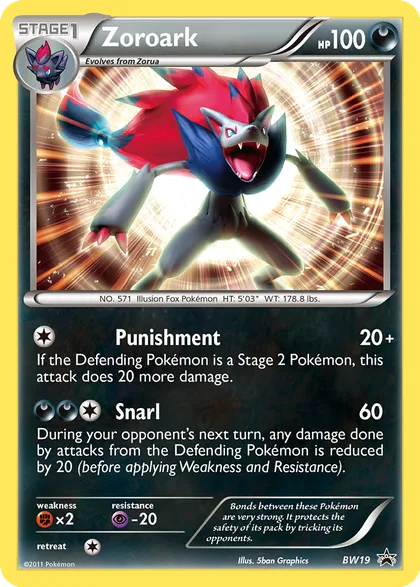 Carta Zoroark